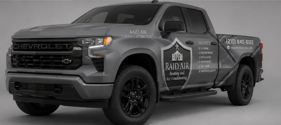 Raid Air service truck